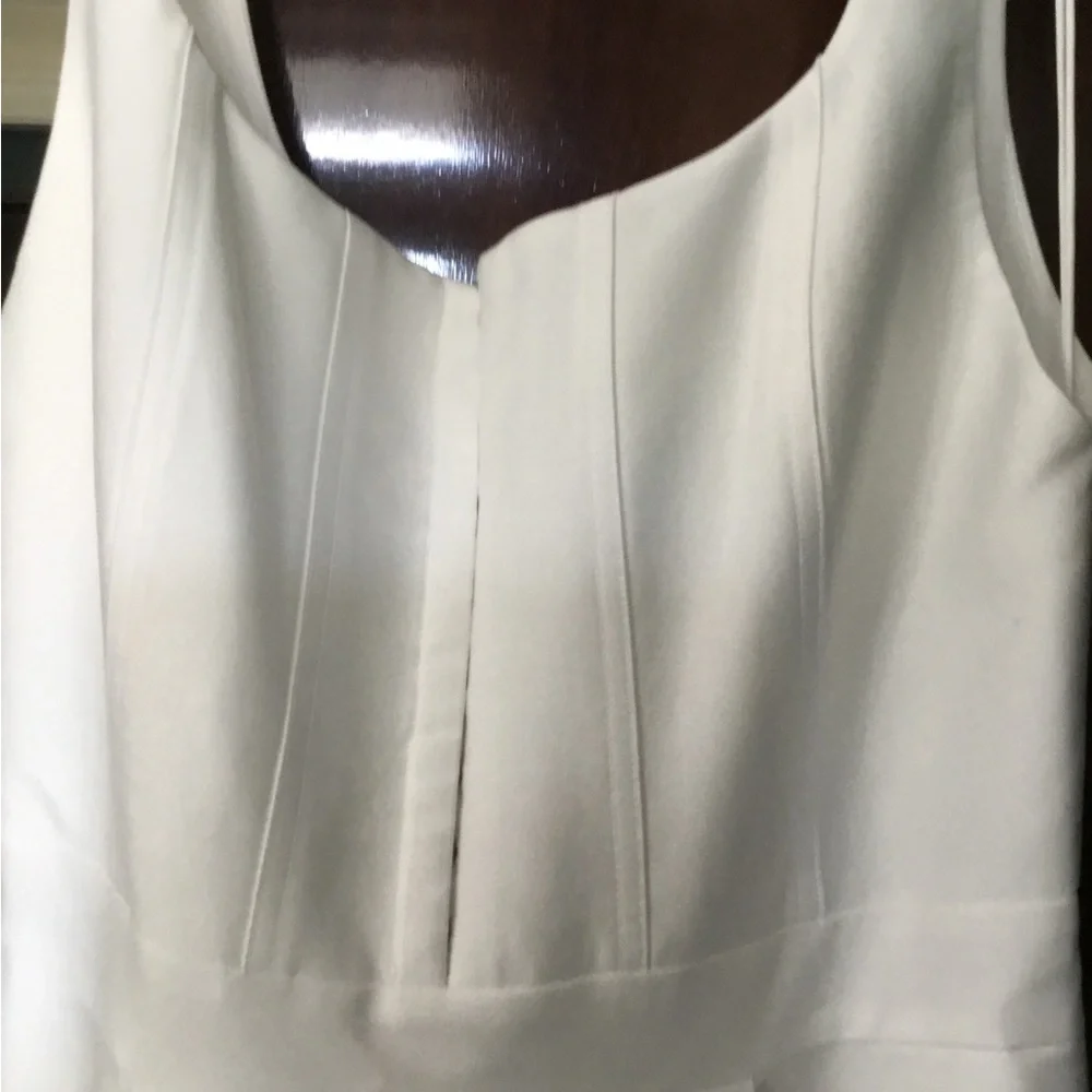 Alice and Olivia Diana sleeveless structured midi dress - Picture 6 of 10